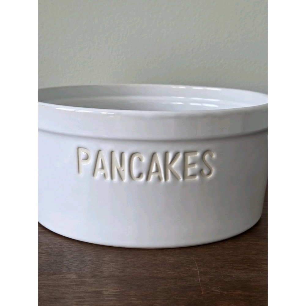 Williams Sonoma Ceramic Pancake Warmer/Bowl Does‎ NOT Include Lid